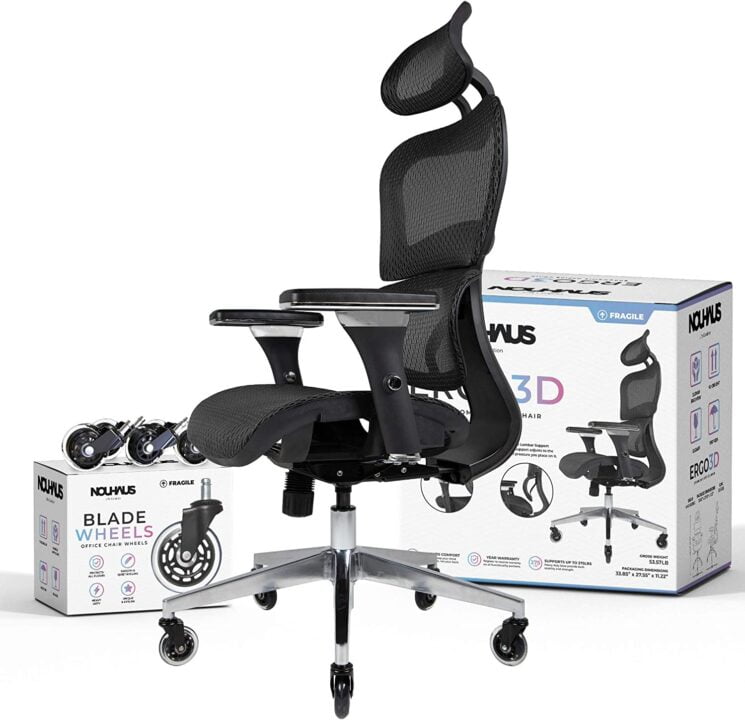 NOUHAUS Ergo3D Chaise de bureau