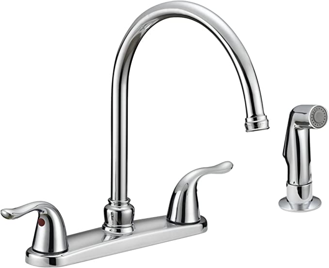 EZ-FLO 10201 Robinet de cuisine à deux poignées