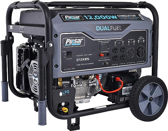 Pulsar G12KBN Générateur à double carburant