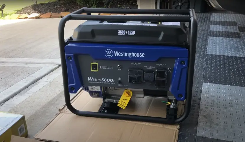 Westinghouse WGen3600DF Génératrice à double carburant